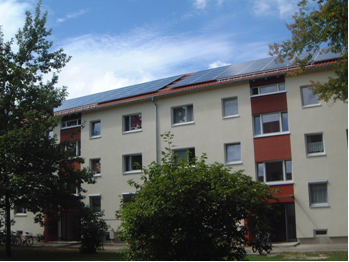 Fotovoltaik Städtische Wohnanlage