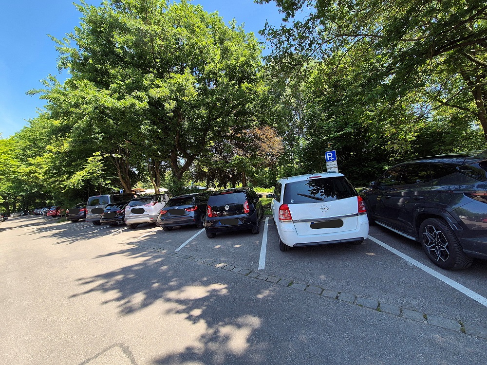Parkplatzsituation Kita Wasserschloss