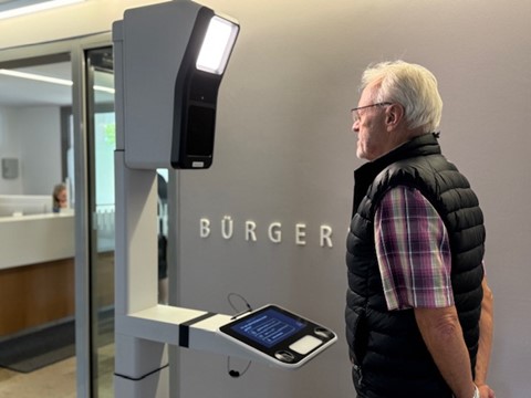 Fotoautomat Digitales Passbild